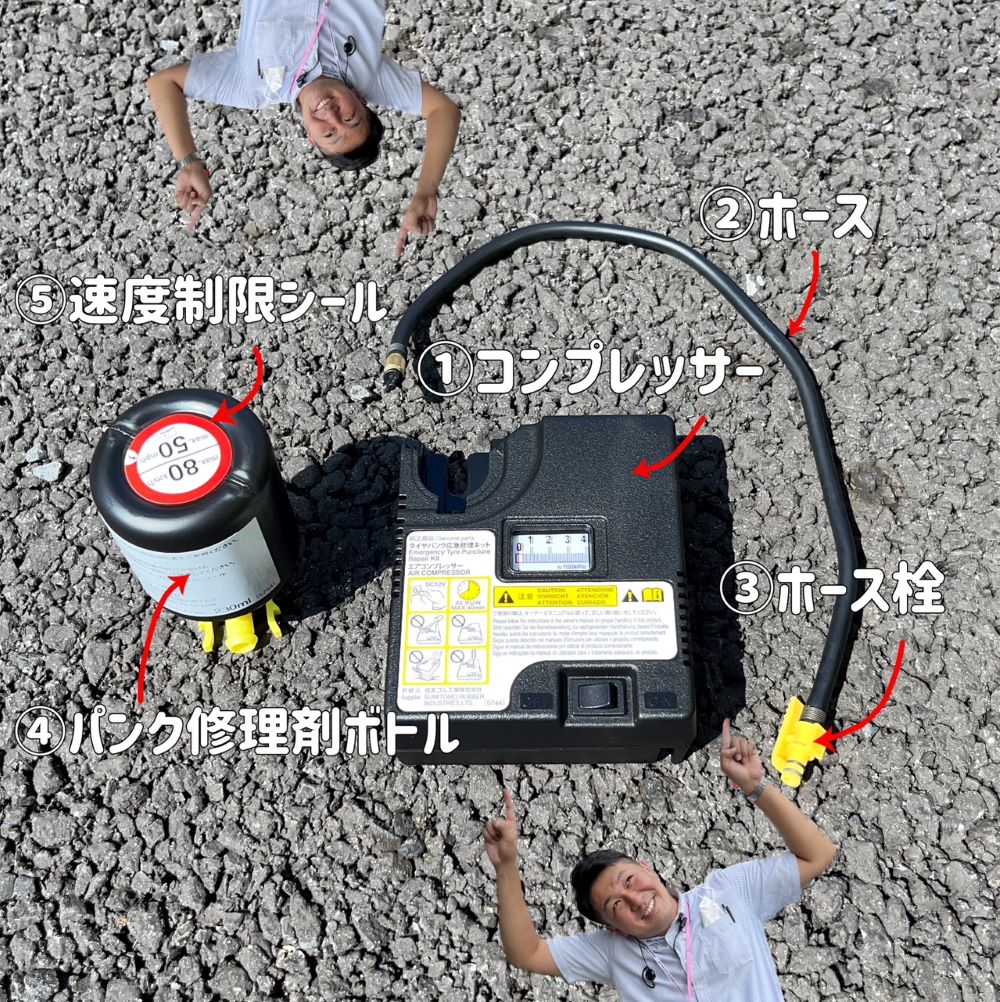 タイヤがパンクした そんなときどうすればいい？｜ダイハツ千葉販売
